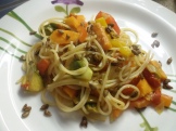 spaghetti zucca e semini